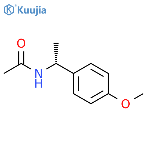 Acetamide, N-[(1R)-1-(4-methoxyphenyl)ethyl]- structure