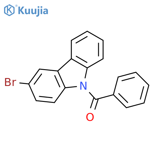 9-Benzoyl-3-bromo-9H-carbazole structure