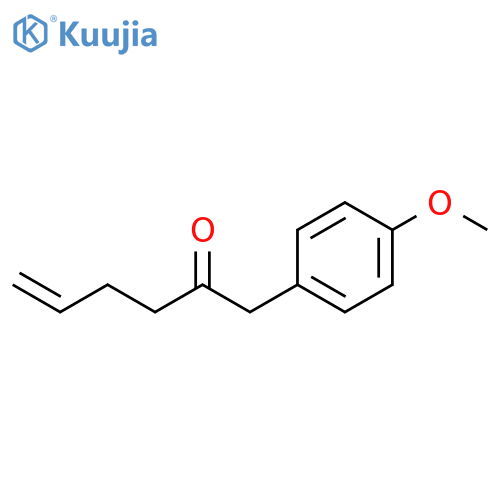 5-Hexen-2-one, 1-(4-methoxyphenyl)- structure