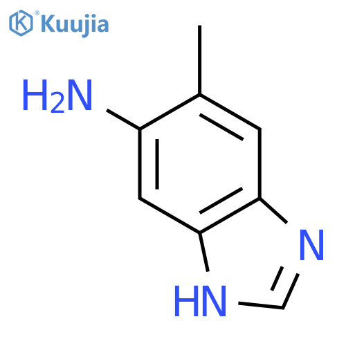 5-methyl-1H-Benzimidazol-6-amine structure