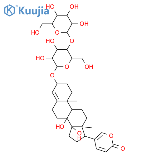 3,8,14-Trihydroxybufa-4,20,22-trienolide; (3β,8β,14β)-form, 3-O-[β-D-Glucopyranosyl-(1→4)-β-D-glucopyranoside] structure