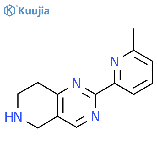 2-(6-Methylpyridin-2-yl)-5,6,7,8-tetrahydropyrido[4,3-d]pyrimidine structure