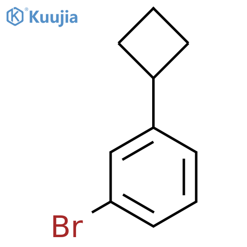 1-Bromo-3-cyclobutylbenzene structure