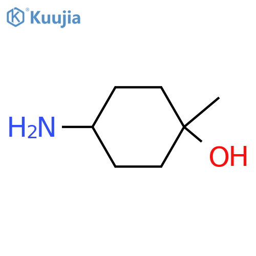 trans-4-amino-1-methylcyclohexanol structure