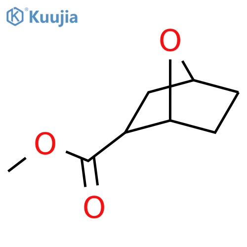methyl endo-7-oxabicyclo[2.2.1]heptane-2-carboxylate structure