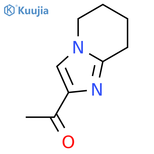 1-{5H,6H,7H,8H-imidazo1,2-apyridin-2-yl}ethan-1-one structure