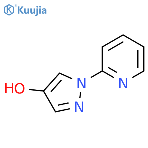 1-(Pyridin-2-yl)-1H-pyrazol-4-ol structure