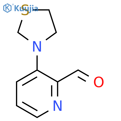 3-(Thiazolidin-3-yl)picolinaldehyde structure