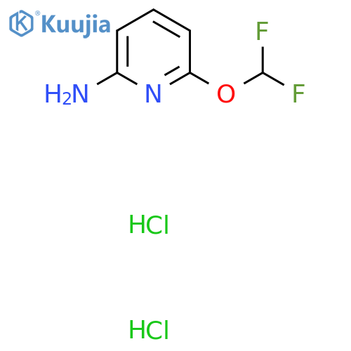 6-(Difluoromethoxy)pyridin-2-amine dihydrochloride structure