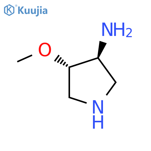 (3S,4S)-4-methoxypyrrolidin-3-amine structure