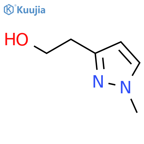 2-(1-methyl-1H-pyrazol-3-yl)ethan-1-ol structure