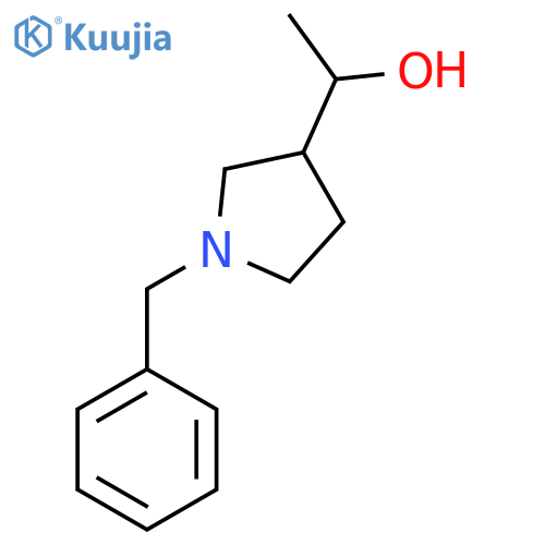 1-(1-Benzylpyrrolidin-3-yl)ethan-1-ol structure