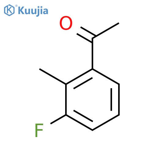 3'-Fluoro-2'-methylacetophenone structure