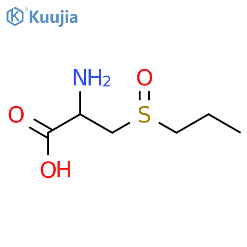 L-Cysteine, S-propyl-,S-oxide structure