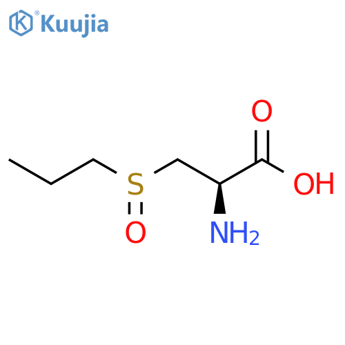 Alanine,3-(propylsulfinyl)- structure