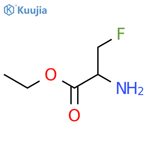 Ethyl 2-amino-3-fluoropropanoate structure