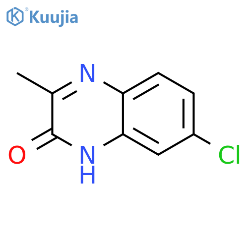 7-chloro-3-methyl-2(1H)-Quinoxalinone structure