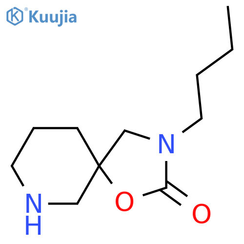 3-Butyl-1-oxa-3,7-diazaspiro[4.5]decan-2-one structure