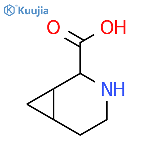 3-azabicyclo[4.1.0]heptane-2-carboxylic acid structure