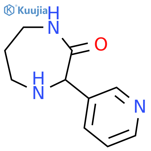3-(Pyridin-3-yl)-1,4-diazepan-2-one structure