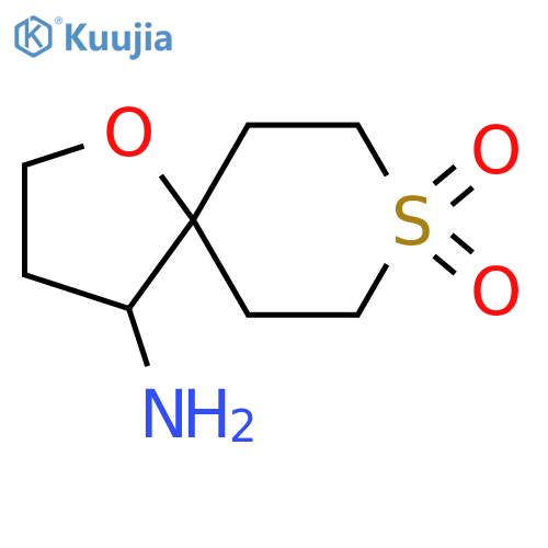 4-Amino-1-oxa-8lambda6-thiaspiro[4.5]decane-8,8-dione structure