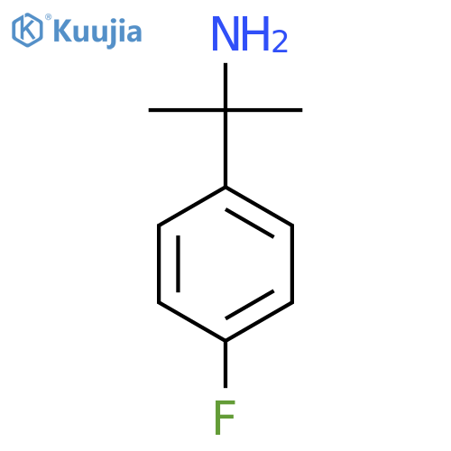 2-(4-fluorophenyl)propan-2-amine structure