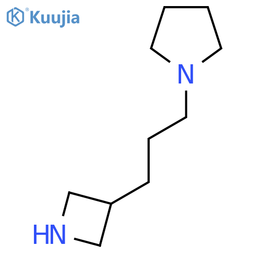 1-3-(azetidin-3-yl)propylpyrrolidine structure