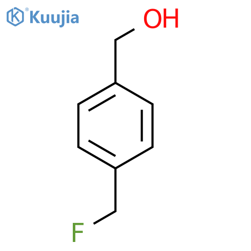 4-(fluoromethyl)phenylmethanol structure