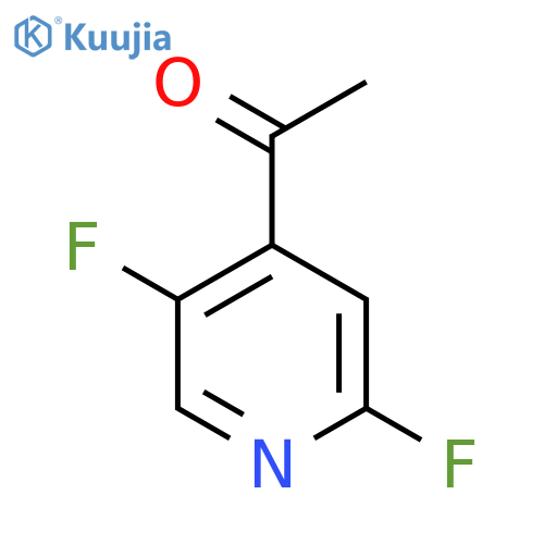 1-(2,5-difluoropyridin-4-yl)ethan-1-one structure