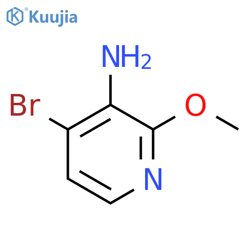 4-Bromo-2-methoxypyridin-3-amine structure