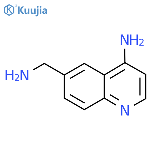 6-(Aminomethyl)quinolin-4-amine structure