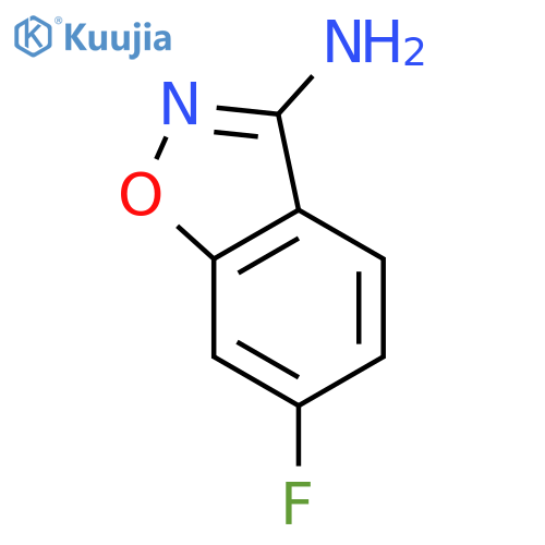 6-Fluorobenzodisoxazol-3-ylamine structure