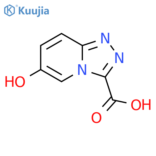6-hydroxy-[1,2,4]triazolo[4,3-a]pyridine-3-carboxylic acid structure