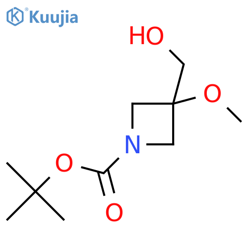 Tert-Butyl 3-(hydroxymethyl)-3-methoxyazetidine-1-carboxylate structure
