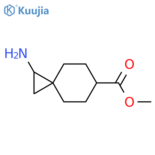 methyl 1-aminospiro2.5octane-6-carboxylate structure