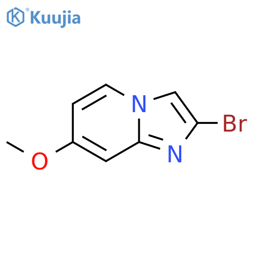 2-Bromo-7-methoxyimidazo[1,2-a]pyridine structure