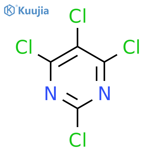 2,4,5,6-Tetrachloropyrimidine structure