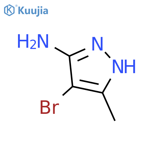 4-bromo-3-methyl-1H-pyrazol-5-amine structure