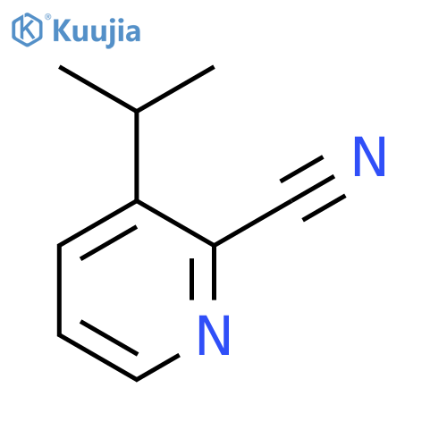 3-Isopropylpicolinonitrile structure