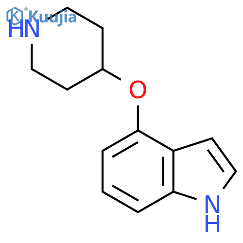 4-(piperidin-4-yloxy)-1H-indole structure
