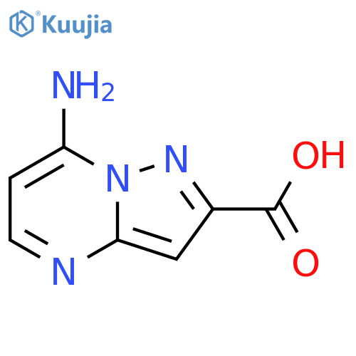 7-aminopyrazolo1,5-apyrimidine-2-carboxylic acid structure