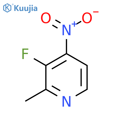 3-Fluoro-2-methyl-4-nitropyridine structure