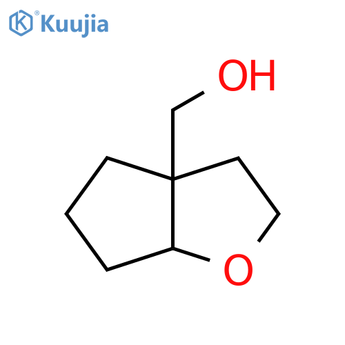 {hexahydro-2H-cyclopentabfuran-3a-yl}methanol structure