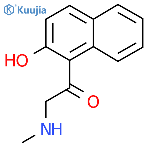 1-(2-hydroxynaphthalen-1-yl)-2-(methylamino)ethan-1-one structure
