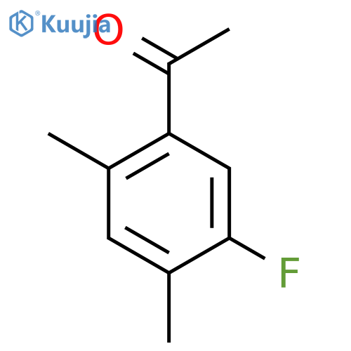2',4'-Dimethyl-5'-fluoroacetophenone structure