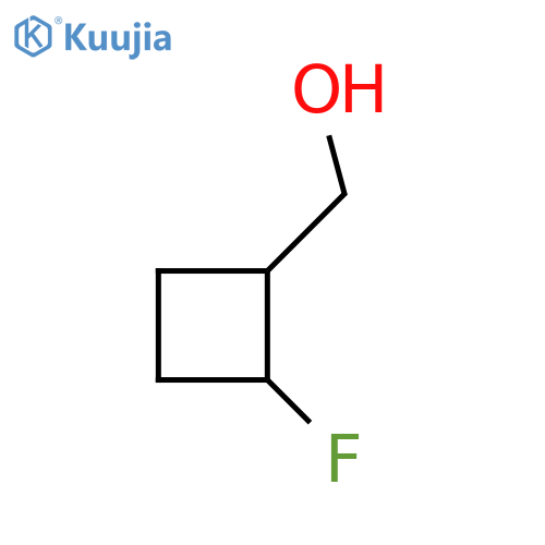 (2-Fluorocyclobutyl)methanol structure