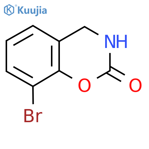 8-Bromo-3,4-dihydro-1,3-benzoxazin-2-one structure