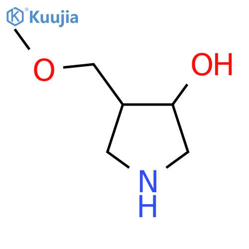 4-(methoxymethyl)pyrrolidin-3-ol structure
