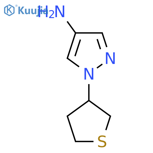 1-(Thiolan-3-yl)-1H-pyrazol-4-amine structure