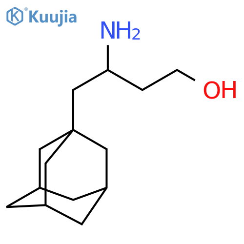 4-(adamantan-1-yl)-3-aminobutan-1-ol structure